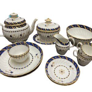 Royal Worcester Floral Tea Service- eliza's attic